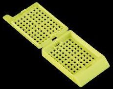 Биопсийные кассеты, с крышкой, желтые  (250/2000)