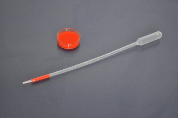 Пипетка Пастера 6 мл 225 мм, ПЭ, неградуированная, стерильная, в индивидуальная упаковке (100/1000)