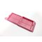 Гистологические кассеты с крышкой, отверстия прямоугольные, розовые (250/2000)